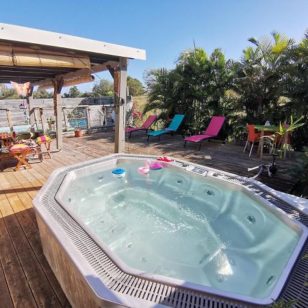 Bungalow La Perle - Jacuzzi - Piscine Saint-Francois  Dış mekan fotoğraf