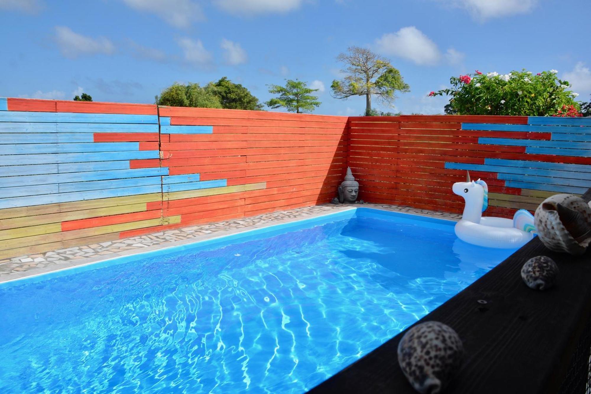 Bungalow La Perle - Jacuzzi - Piscine Saint-Francois  Dış mekan fotoğraf