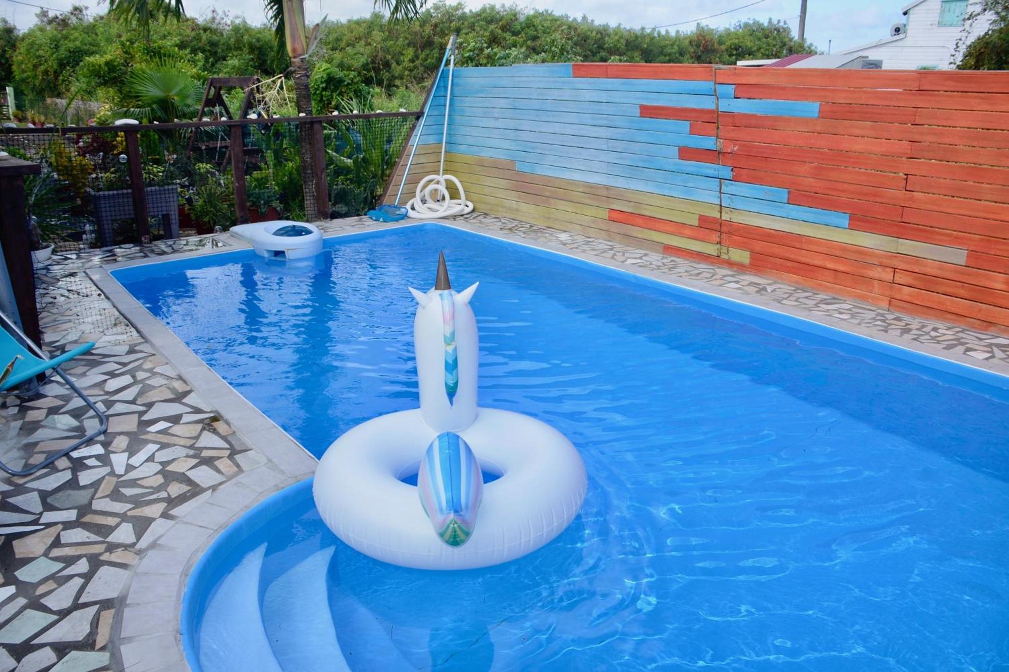 Bungalow La Perle - Jacuzzi - Piscine Saint-Francois  Dış mekan fotoğraf