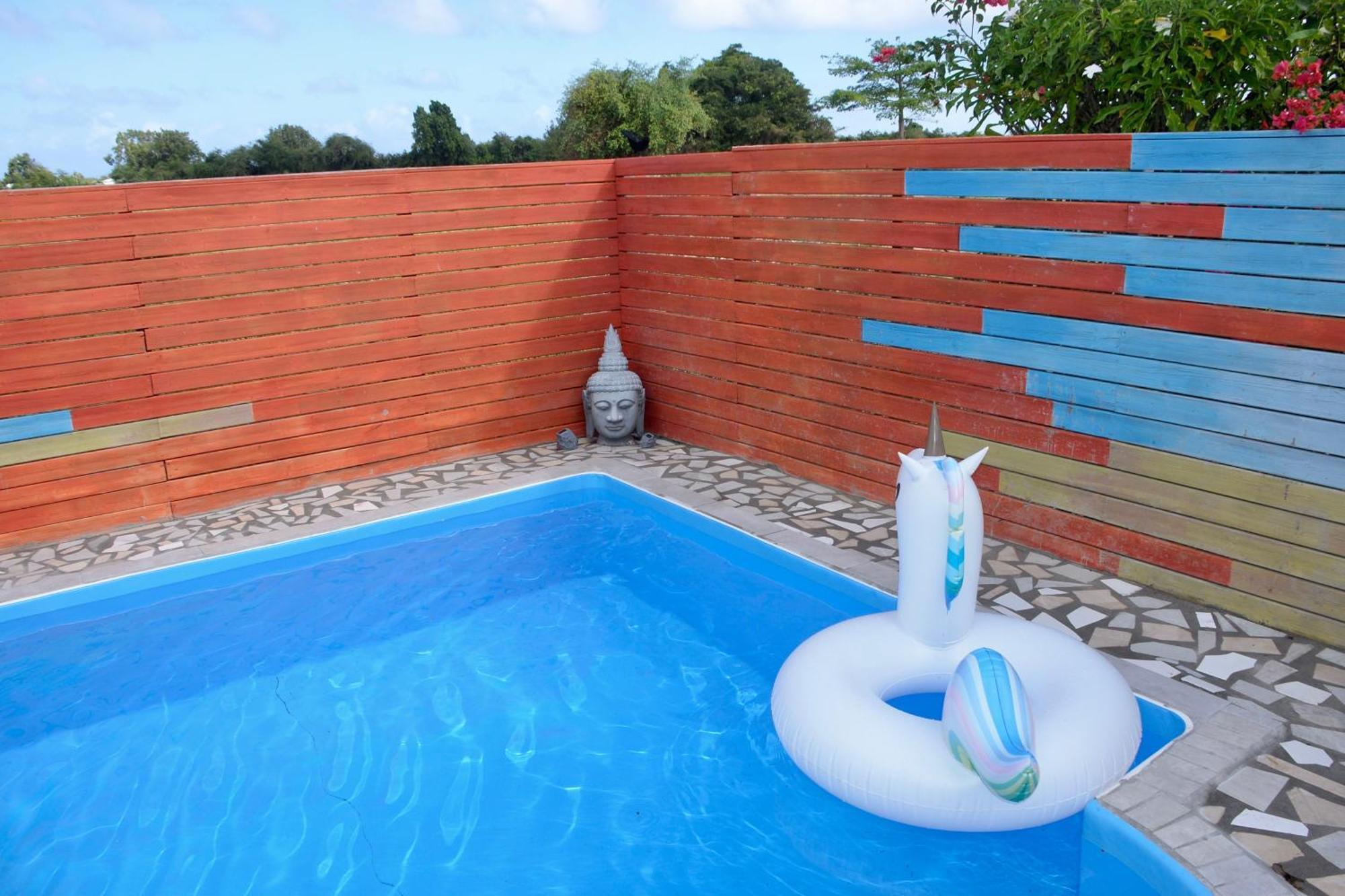 Bungalow La Perle - Jacuzzi - Piscine Saint-Francois  Dış mekan fotoğraf