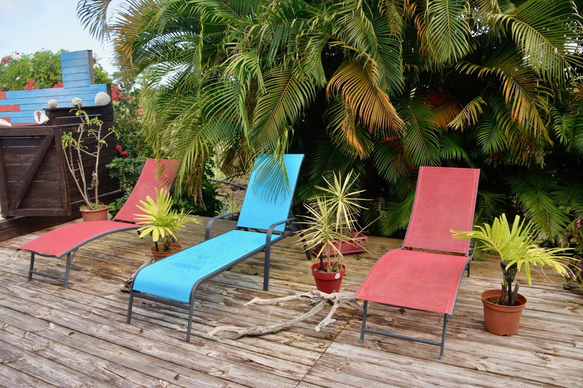 Bungalow La Perle - Jacuzzi - Piscine Saint-Francois  Dış mekan fotoğraf
